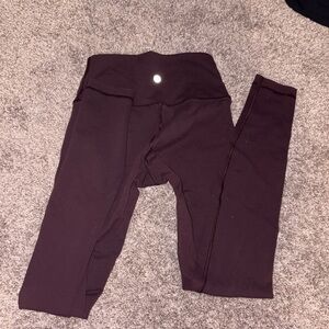 lululemon athletica Dark Purple Leggings